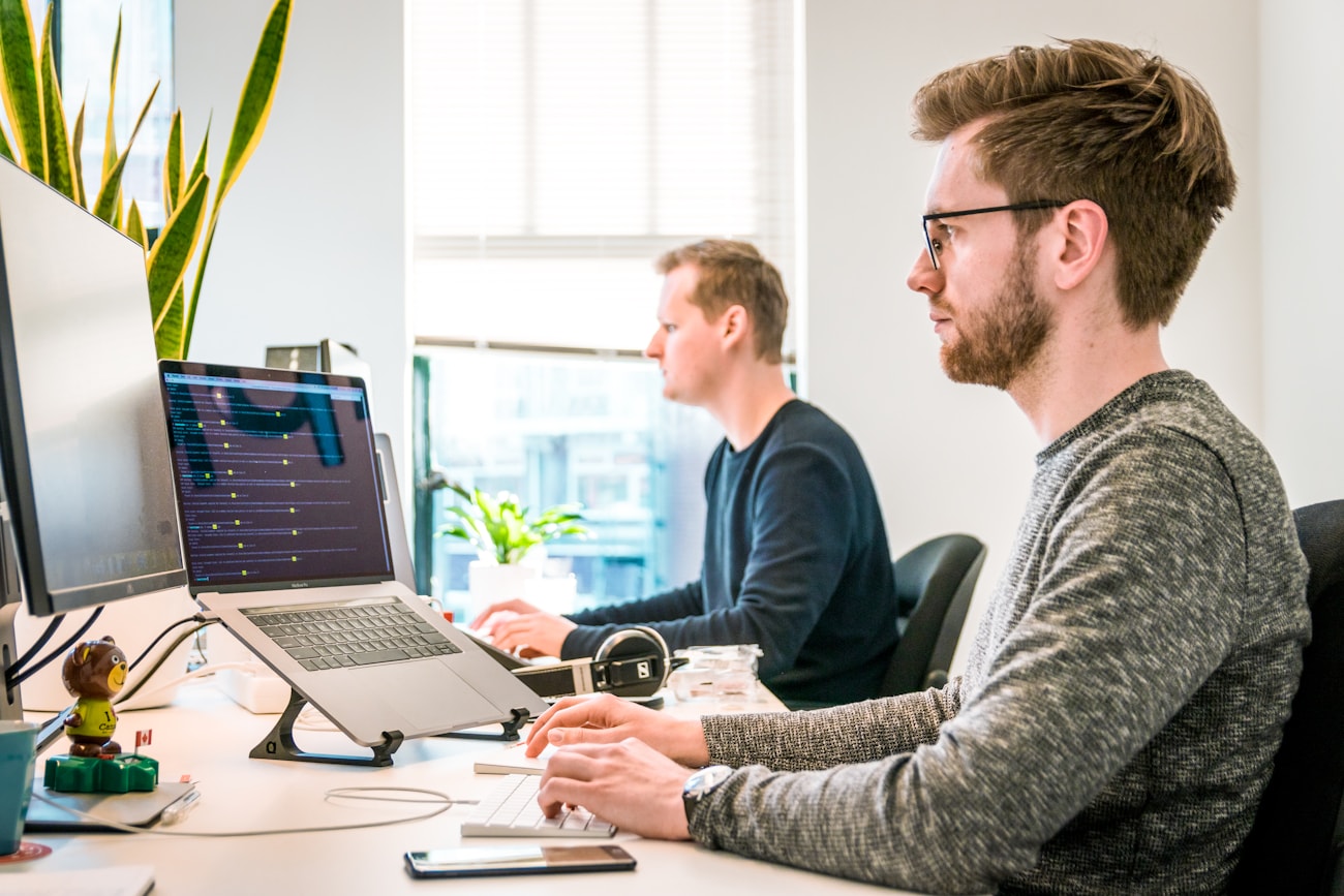 Digital team planning a product interface